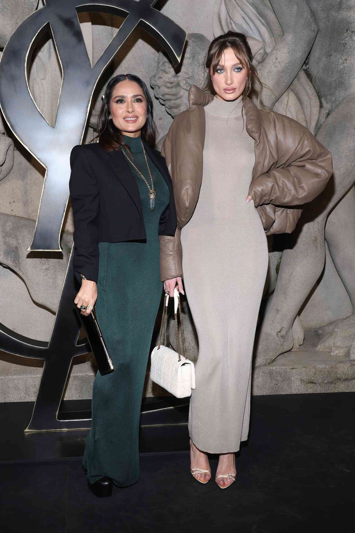 Salma Hayek and StepDaughter Mathilde Pinault Had a Sweet Matching