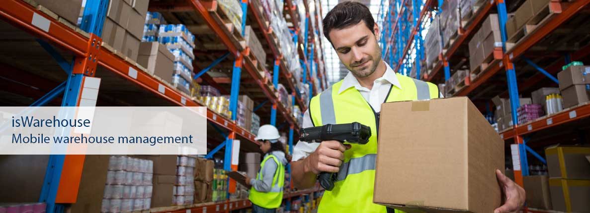 Mobile warehouses management solution by