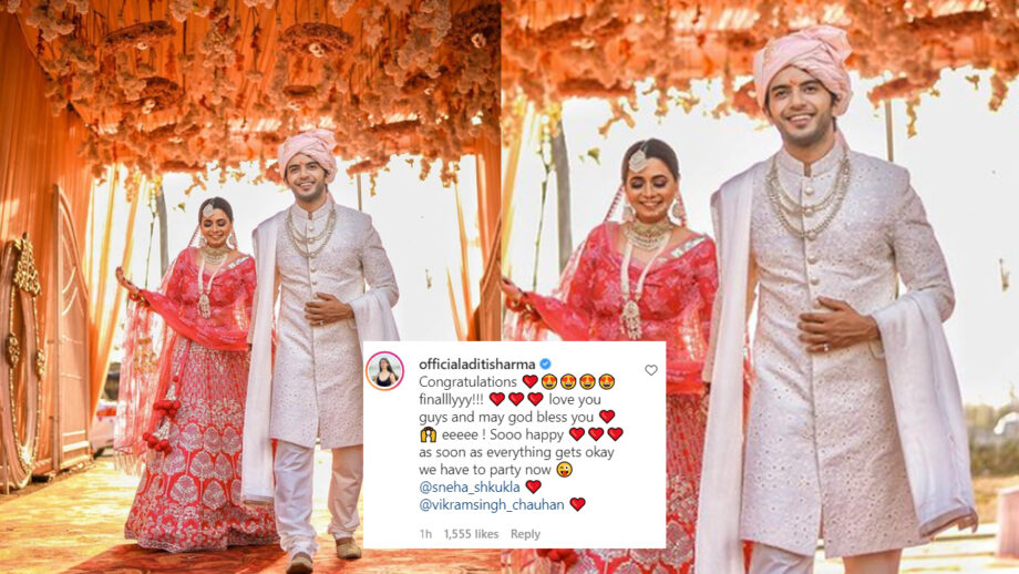 Vikram Singh Chauhan gets married; Yehh Jadu Hai Jinn Ka coactor Aditi
