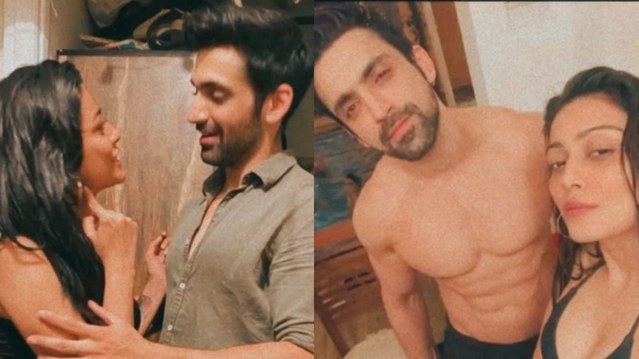 Hotness Alert Arjit Taneja and Charu Mehra are oozing with oomph in pool avatars IWMBuzz
