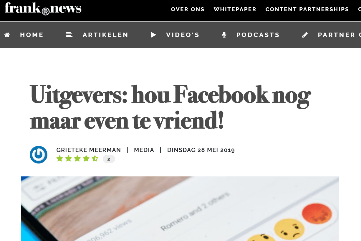 frank news Jaap van Zessen