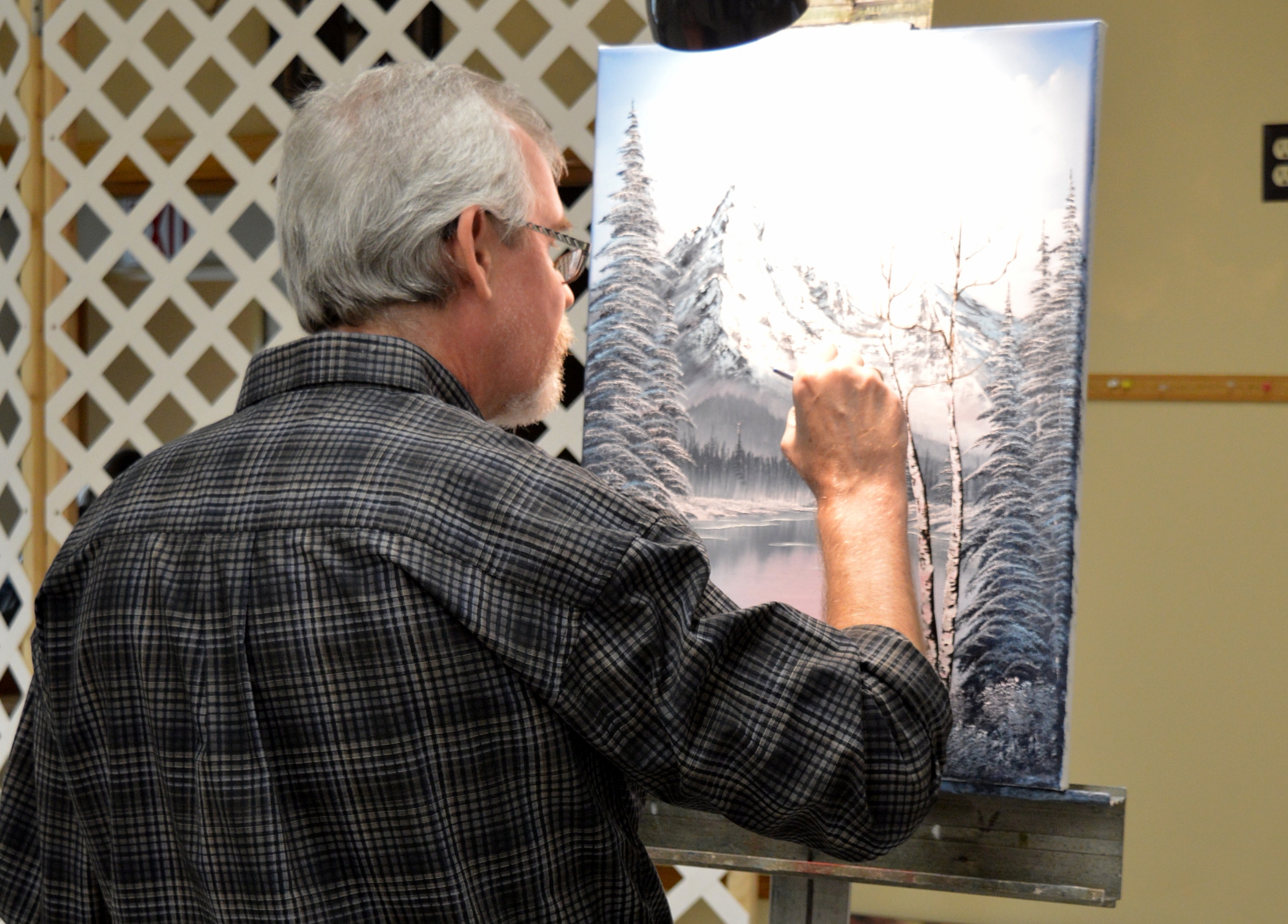 Steve Ross brings father’s famous technique to Sterling area painters