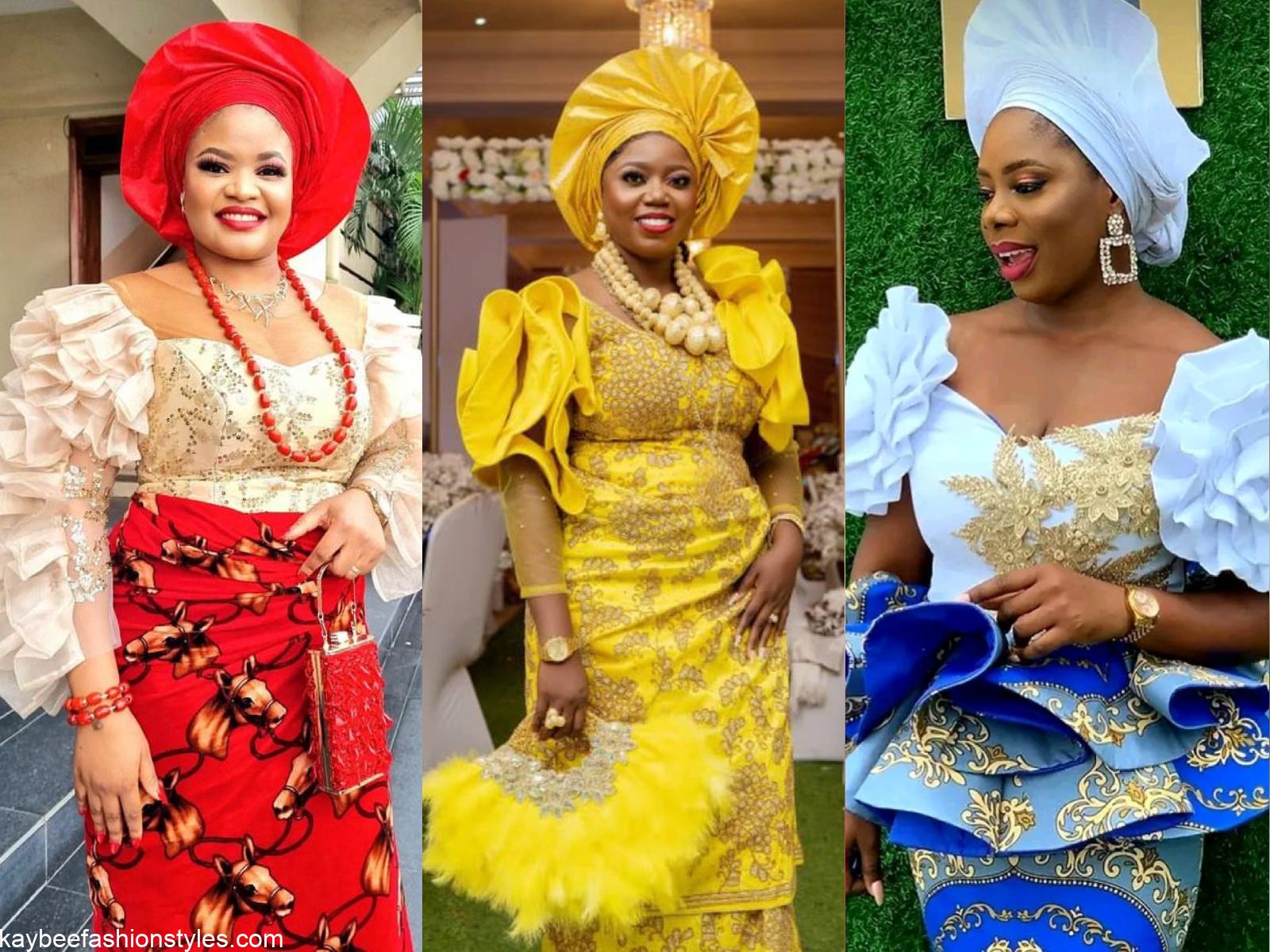 Latest Igbo Blouse Styles for Wrappers in 2024 Kaybee Fashion Styles