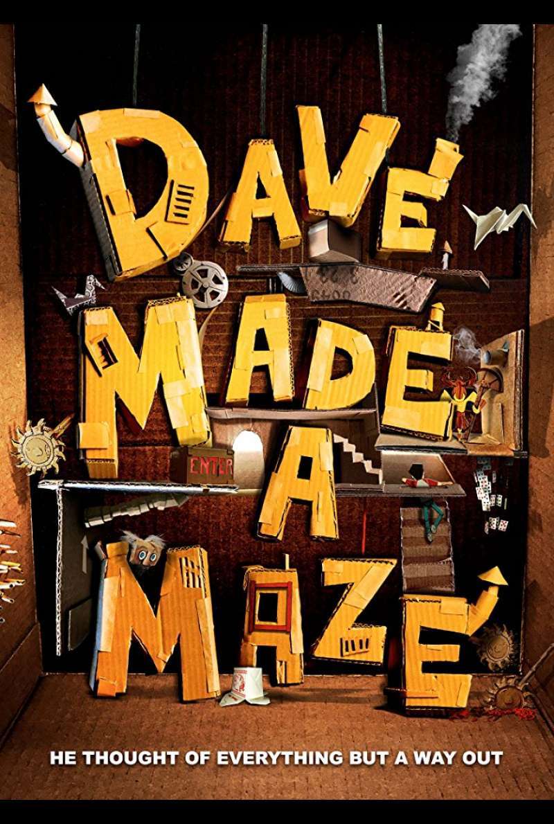 Dave Made A Maze (2017) Film, Trailer, Kritik