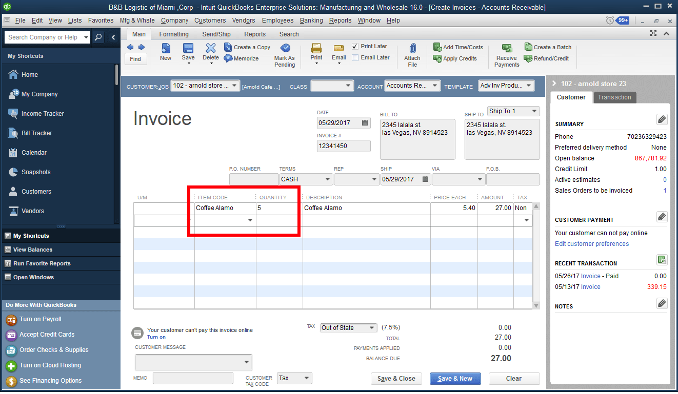 Quickbooks Inventory Control For Distributors LaceUp