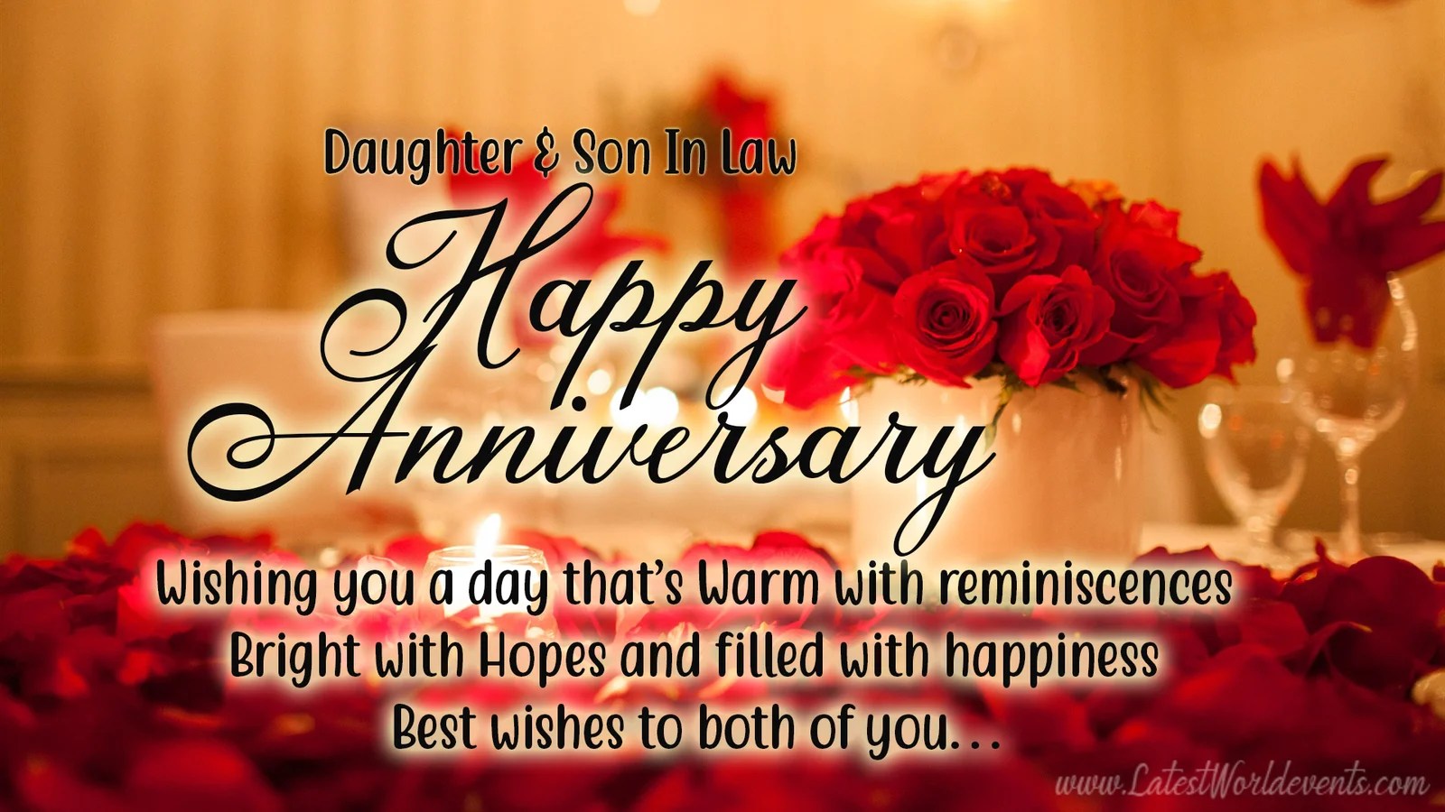 Happy Anniversary To Son And Daughter In Law Cheap Sell, Save 63