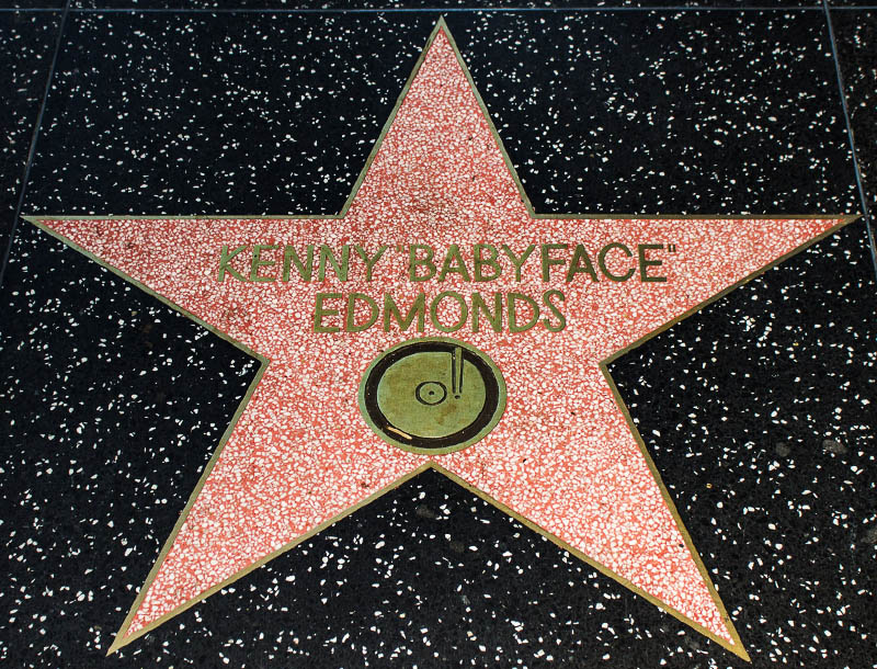 Kenny 'Babyface' Edmonds Hollywood Star Walk Los Angeles Times