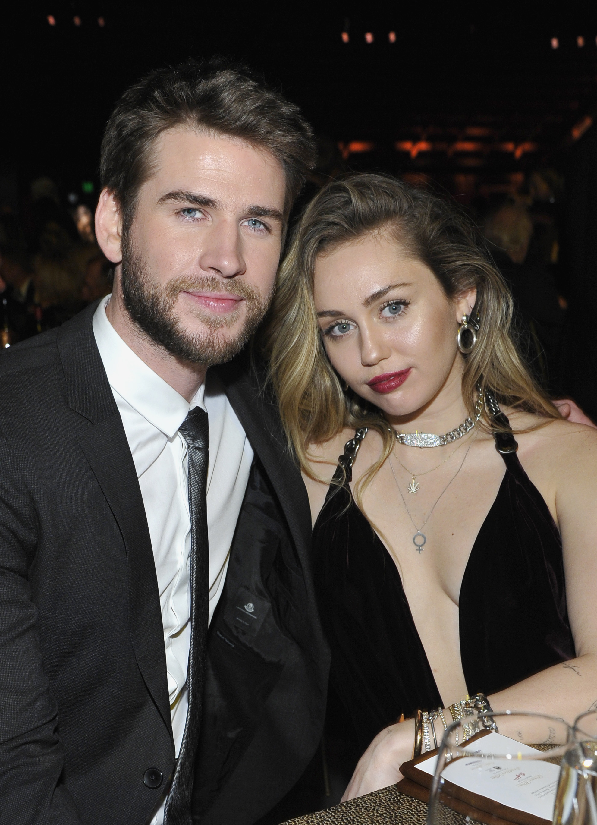 Miley Cyrus and Liam Hemsworth Make First Married Appearance