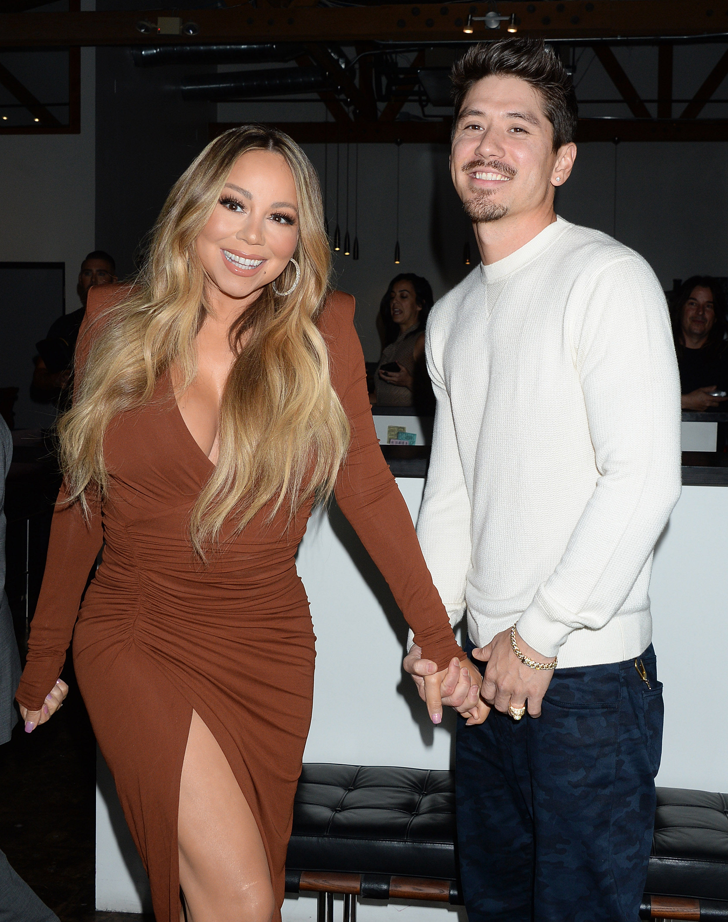 Mariah Carey Hold Hands With Boyfriend Bryan Tanaka Photos