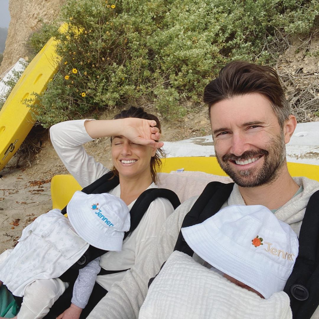 Brandon Jenner's Twins Photos Cute Pictures of Sam and Bo