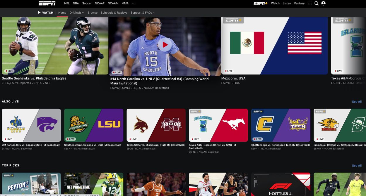 Sports streaming sites cheap