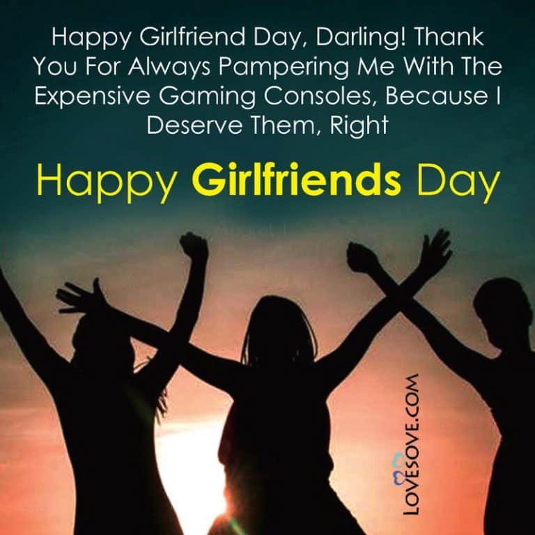 Best National Girlfriends Day Greeting Pictures, Messages & Quotes