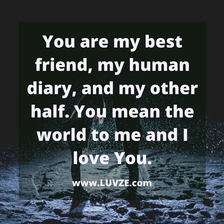 115 You Mean The World To Me Quotes, Sayings And Messages