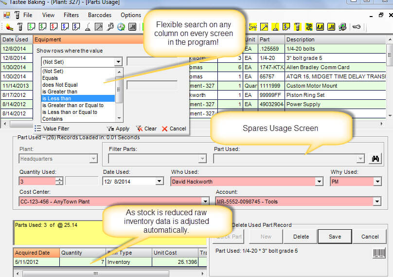 Maintenance Inventory Software Inventory Management Software