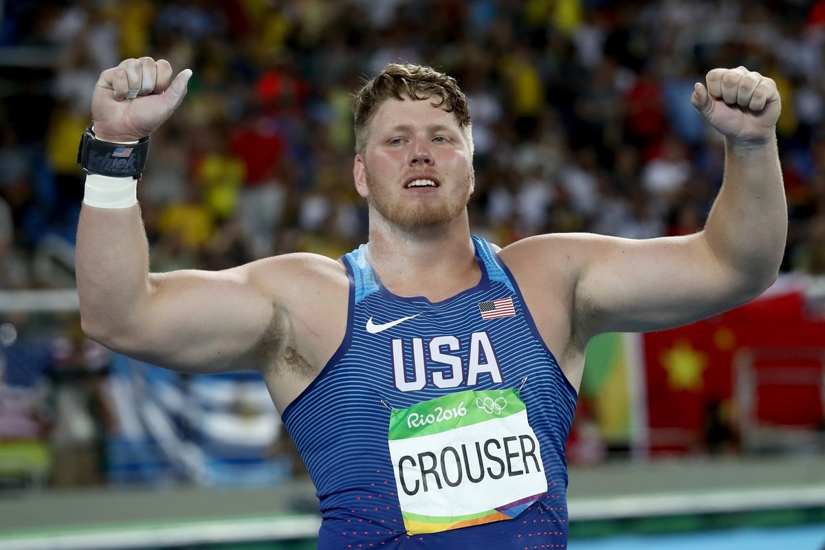 Ryan Crouser shatters Olympic Record to win Shot put GOLD in Rio