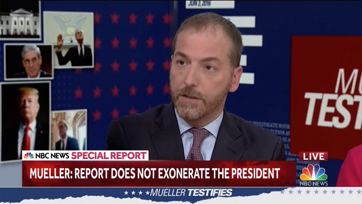 Chuck Todd on Mueller Democrats Got What They Wanted in Substance, But