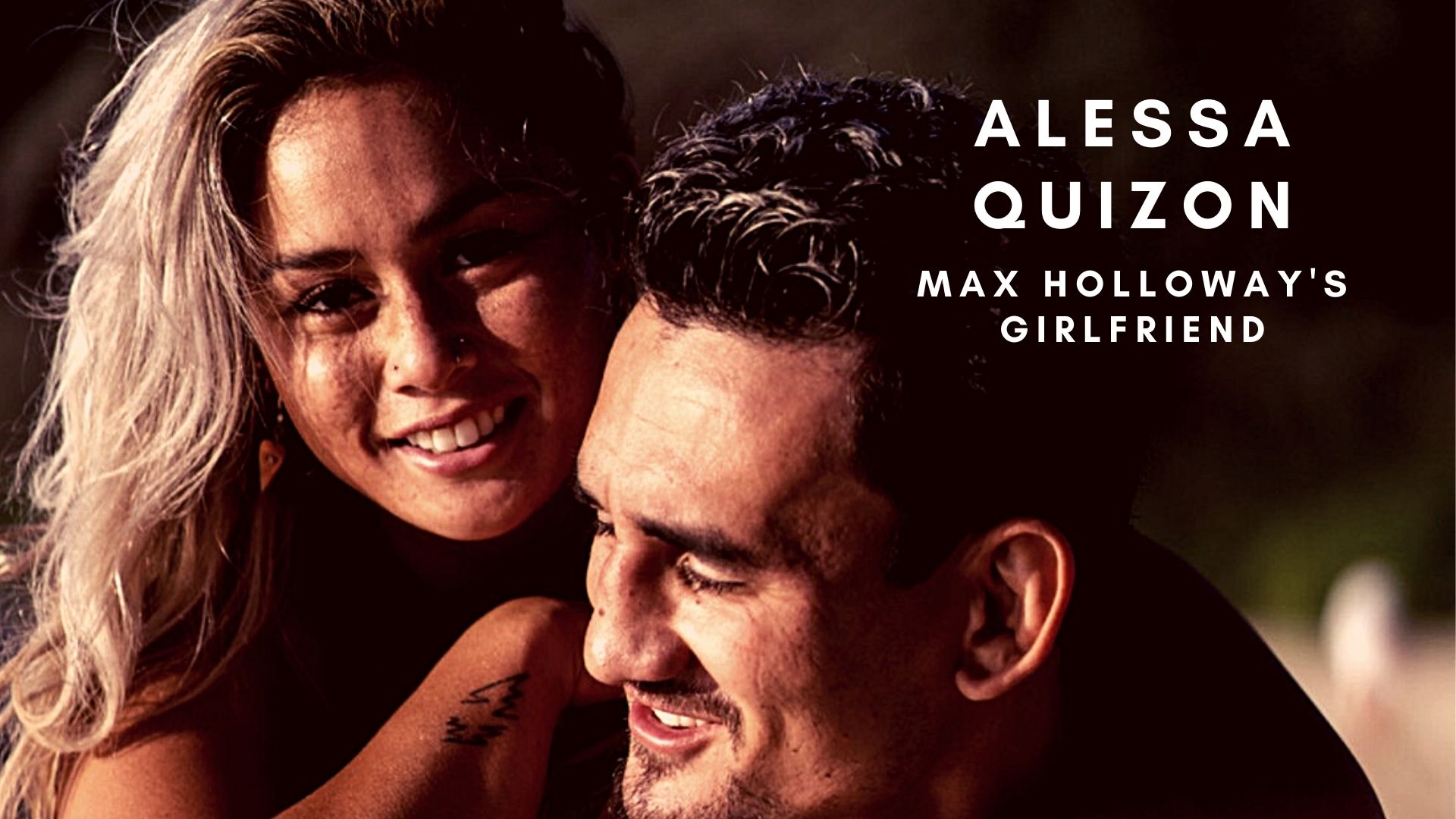 Max Holloway wife Is the MMA star married?