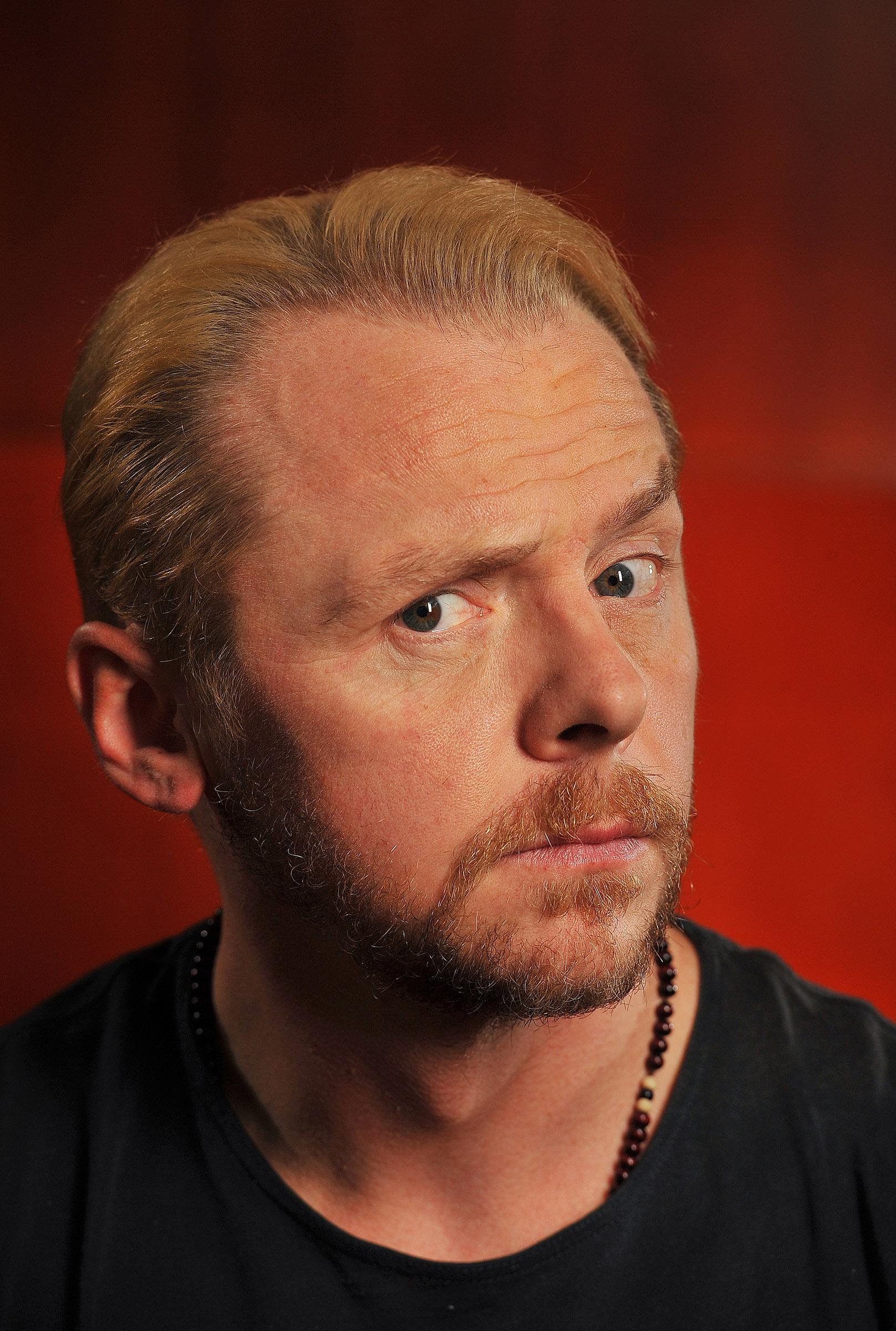 Simon Pegg A manchild creating films with longtime friends The