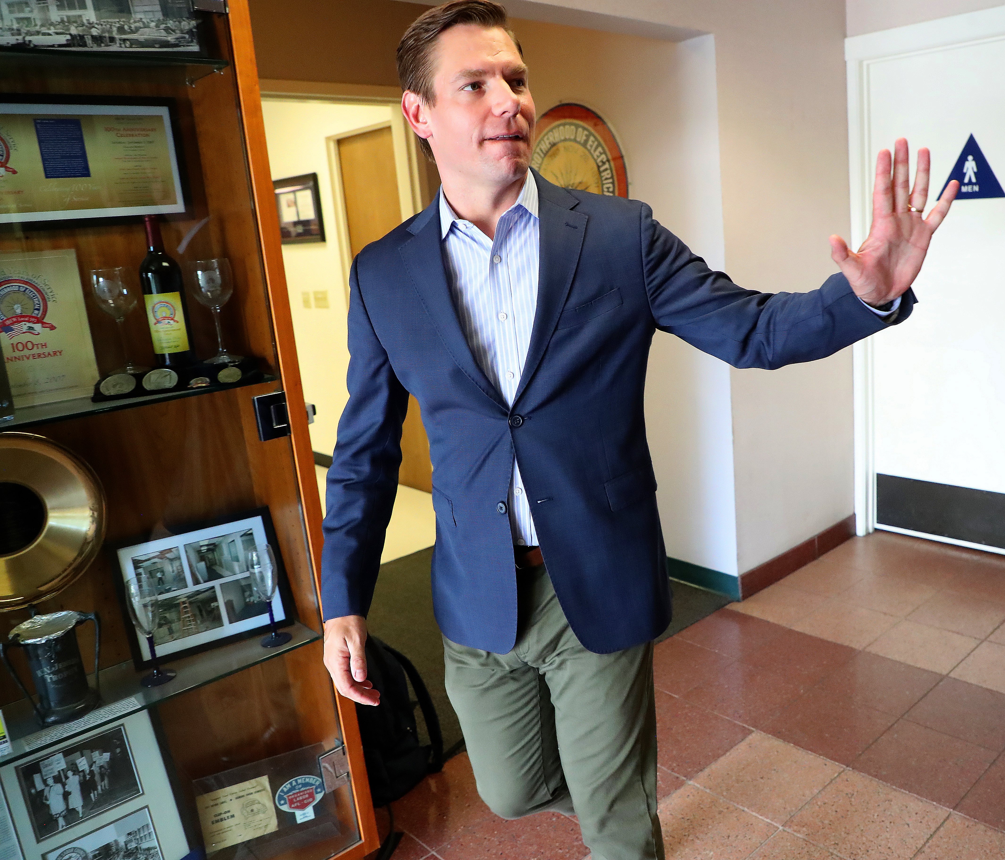 Eric Swalwell drops out of presidential race