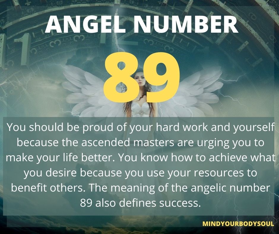 Angel Number 89 Meaning And Symbolism Mind Your Body Soul