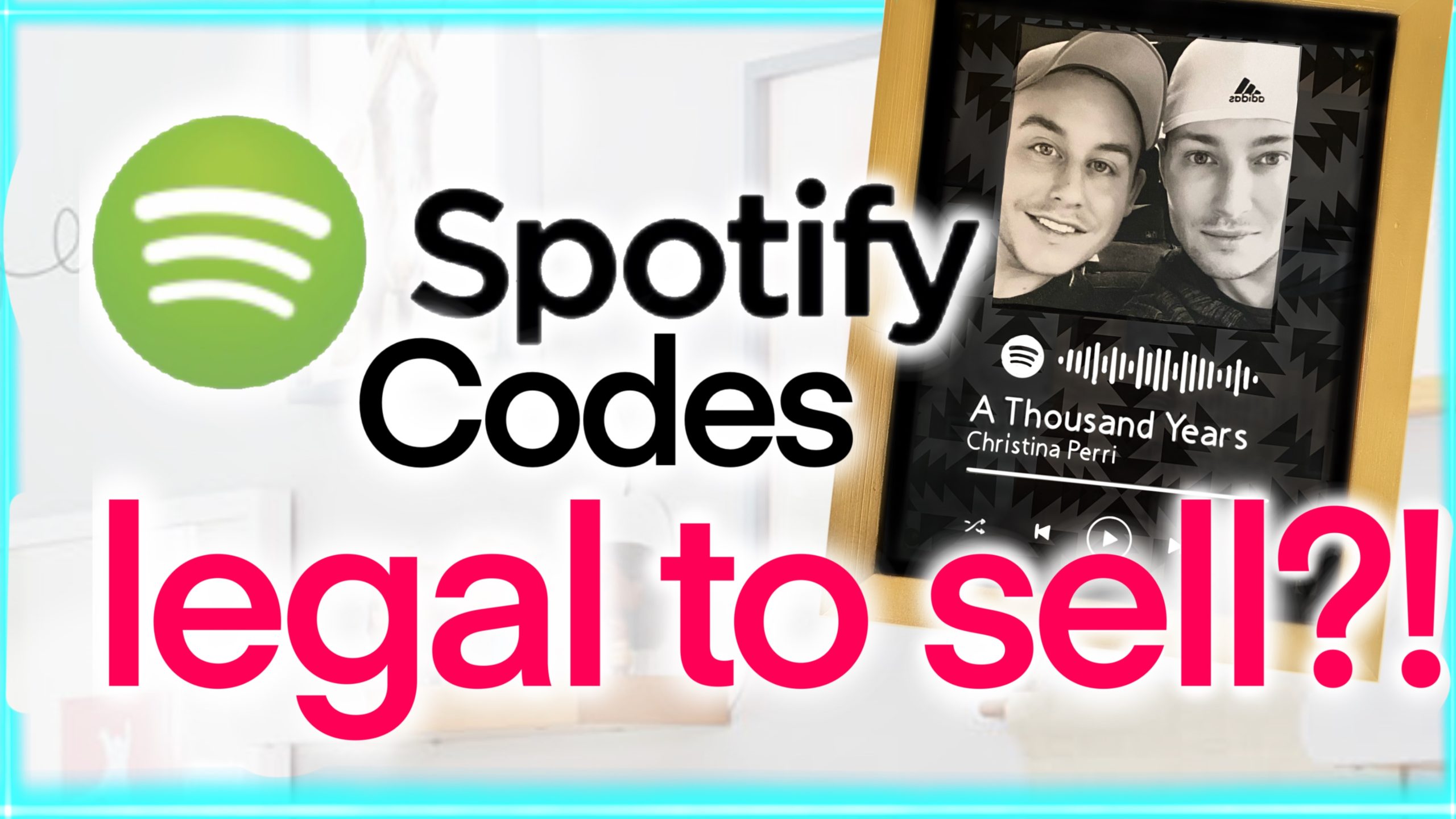 Is It Legal To Sell Items With The Spotify Code On Them Mr Crafty Pants