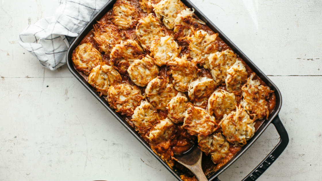Molly Yeh's Latke Hotdish Recipe The Nosher