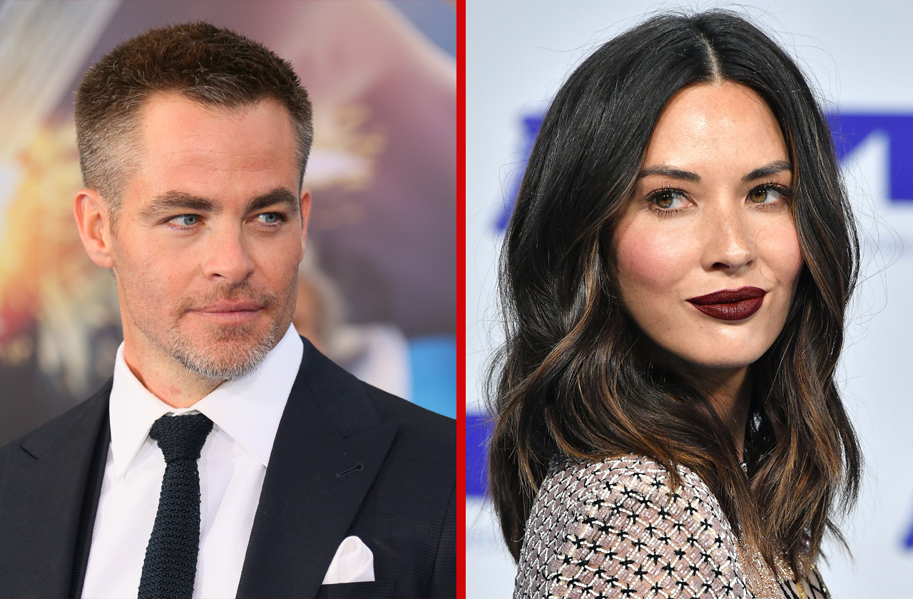 Chris Pine Back To Pining For Olivia Munn