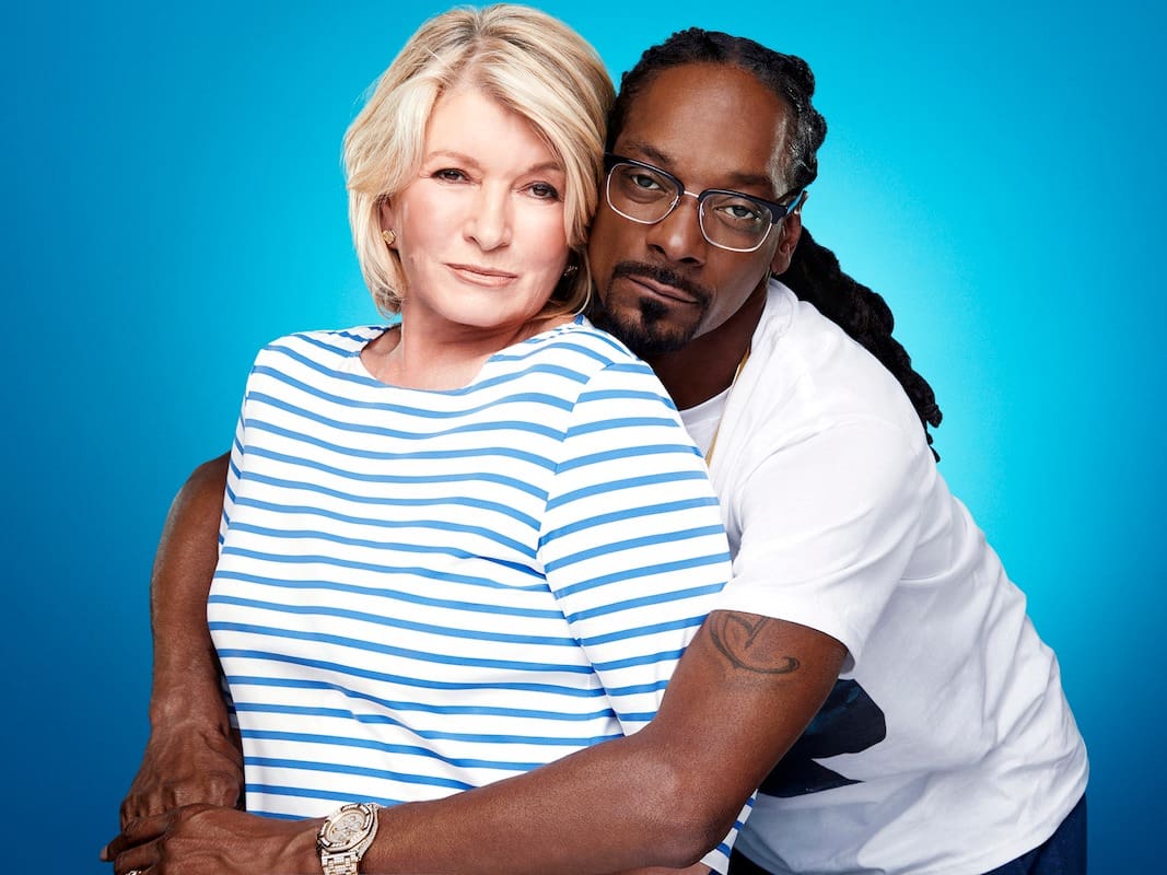 November 7, 2016 Snoop Dogg and Martha Stewart star in the first