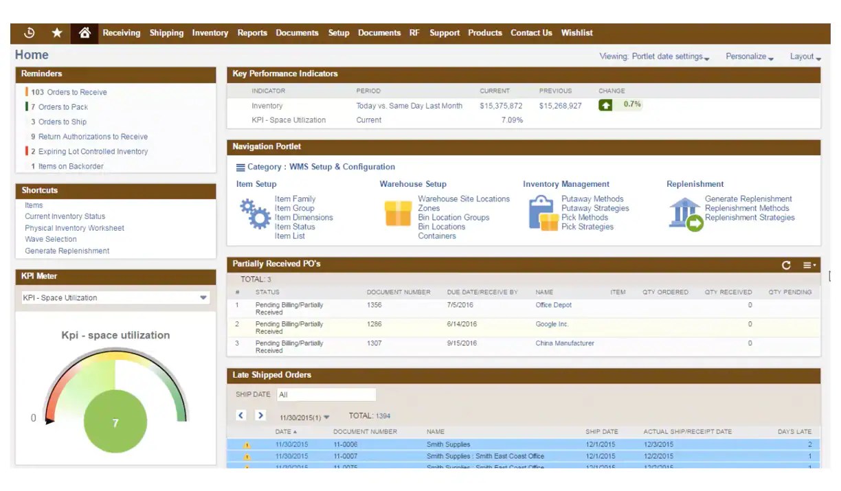 Warehouse Management Software, Warehouse Management