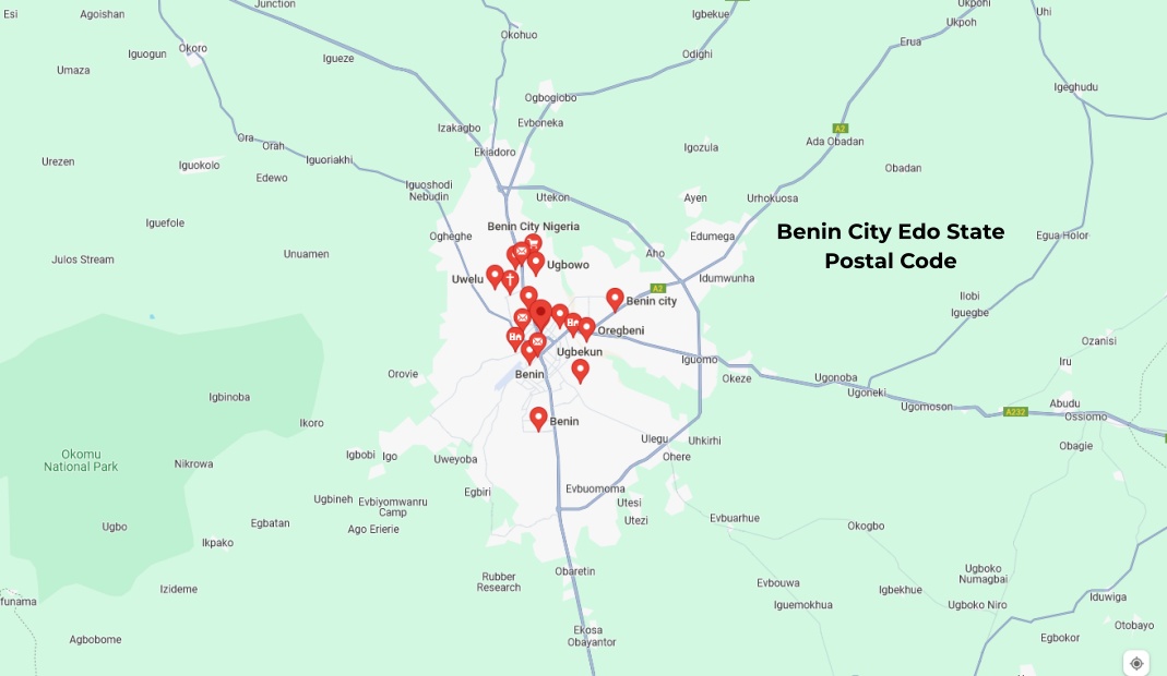 All Benin City Edo State Postal Code NgnPostal