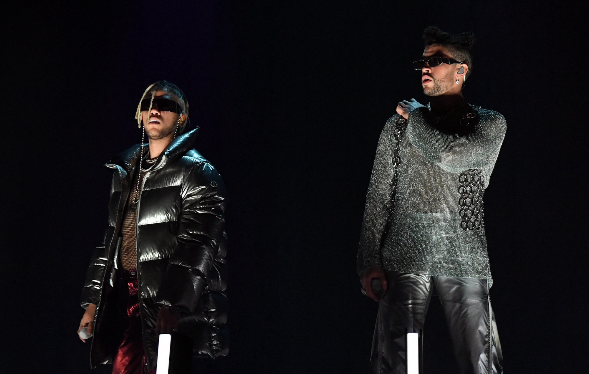 Bad Bunny joined by Jhay Cortez for 'Dákiti' performance at Grammys