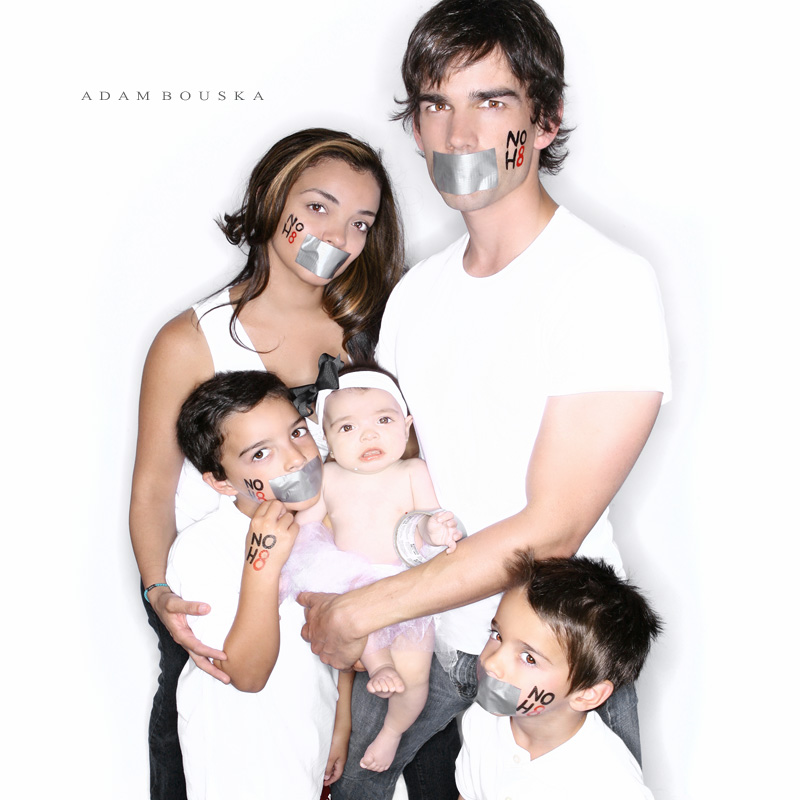 The Gorham Family NOH8 Campaign