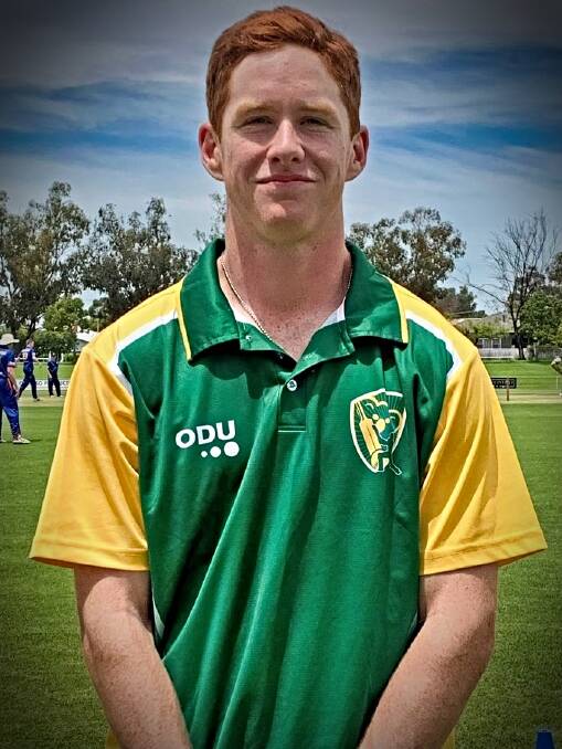 Cricket Sid Harvey selected in ACT/NSW Country side to play at under