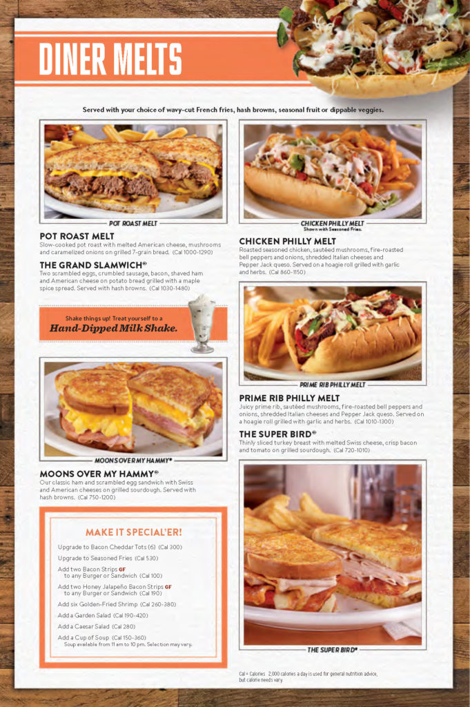 Denny’s Menu OC Restaurant Guides