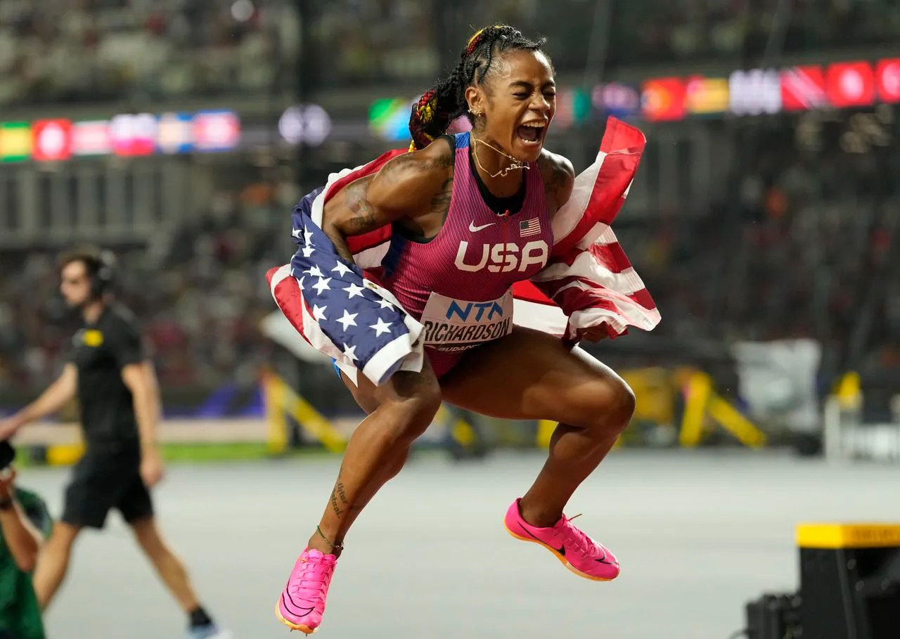 Sha’Carri Richardson caps comeback by winning wild women’s 100 meters