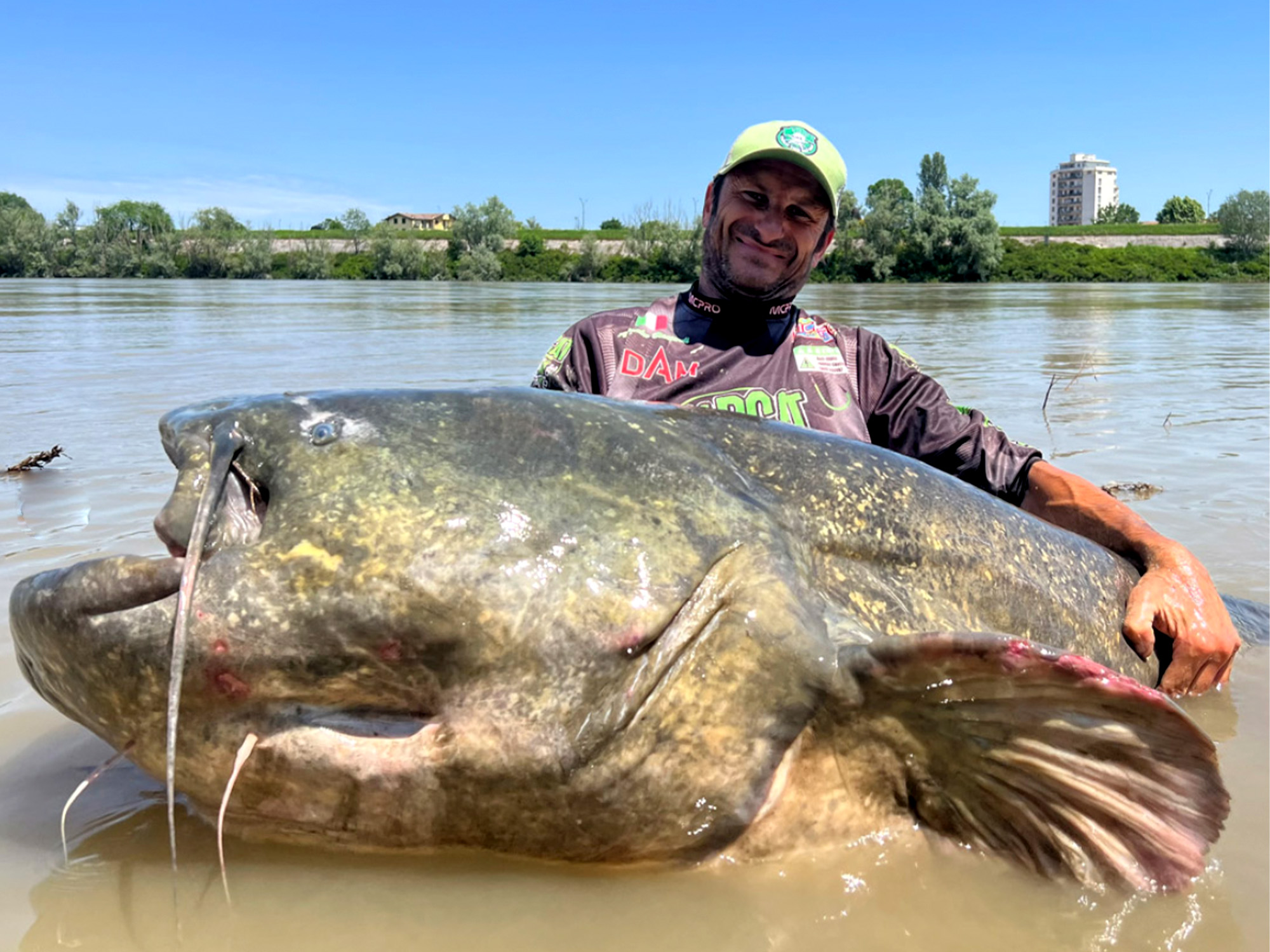 Angler Catches Pending WorldDocument Wels Catfish