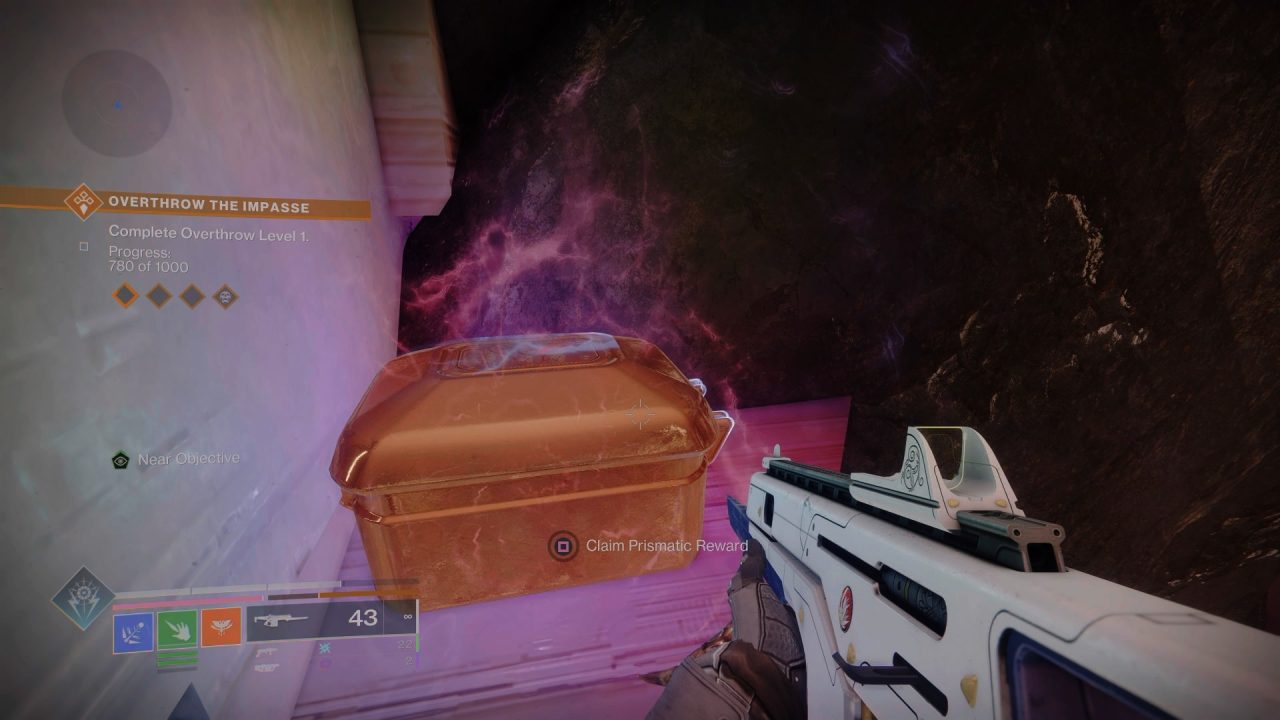 Where to find Memory Impassive Darkness Prismatic Chest in Destiny 2