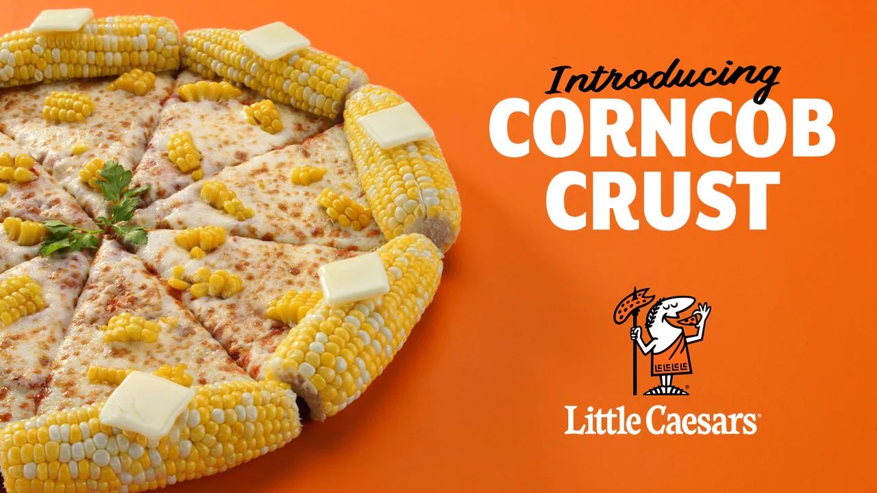 No, Little Caesars corn cob crust pizza isn’t real but they are