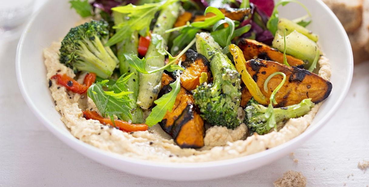 hummus di ceci come si mangia