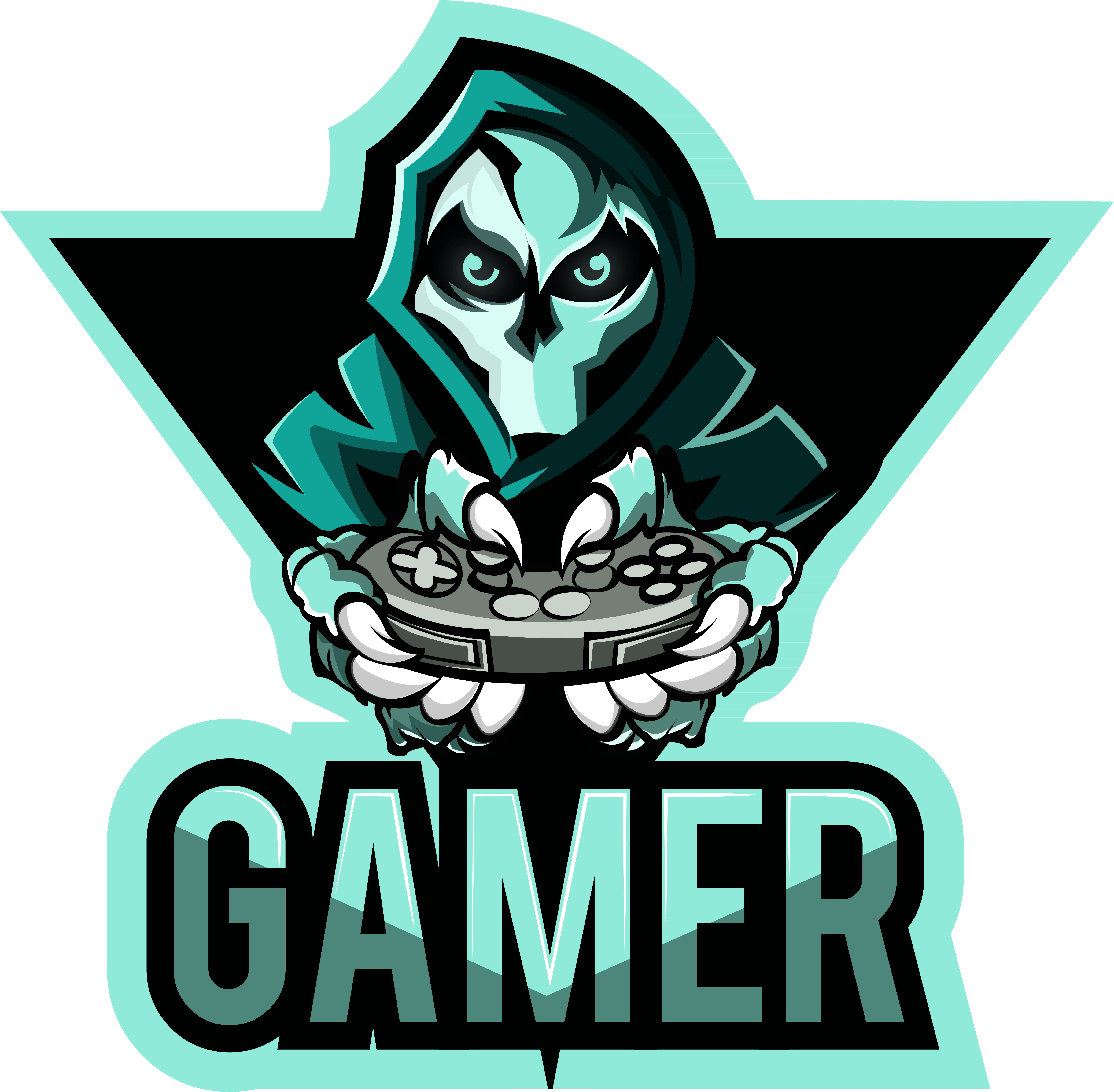 Download Gamer Logo Maker Free Gamer Png Clipart