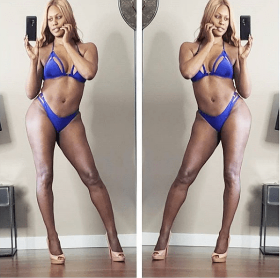 Laverne Cox's Plastic Surgery (Boob Job) See Transformation Plastic