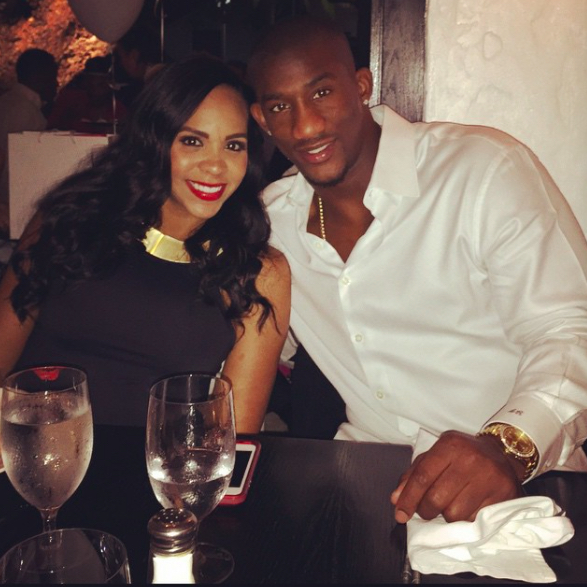 Antrel Rolle's girlfriend Valene