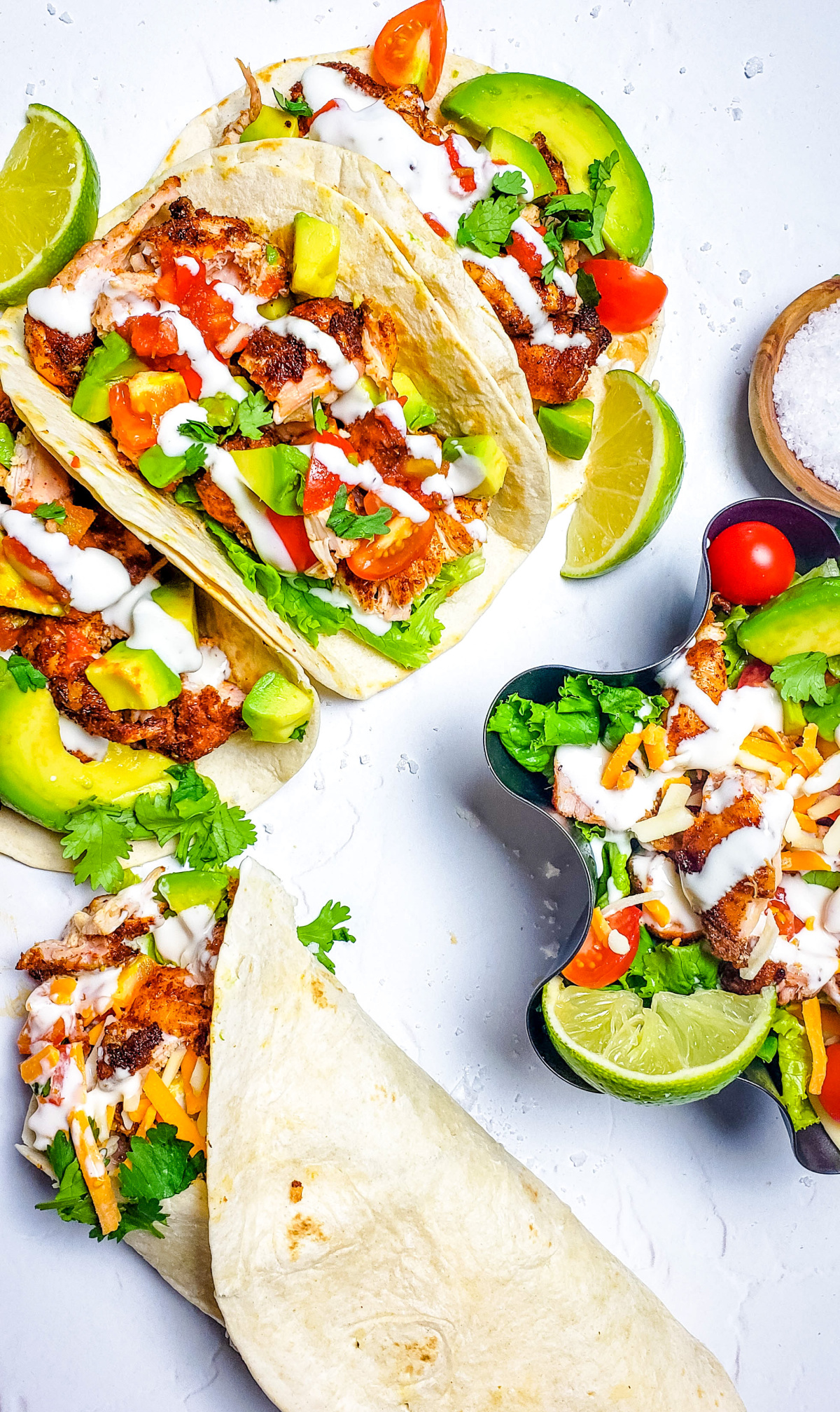 chicken taco salad