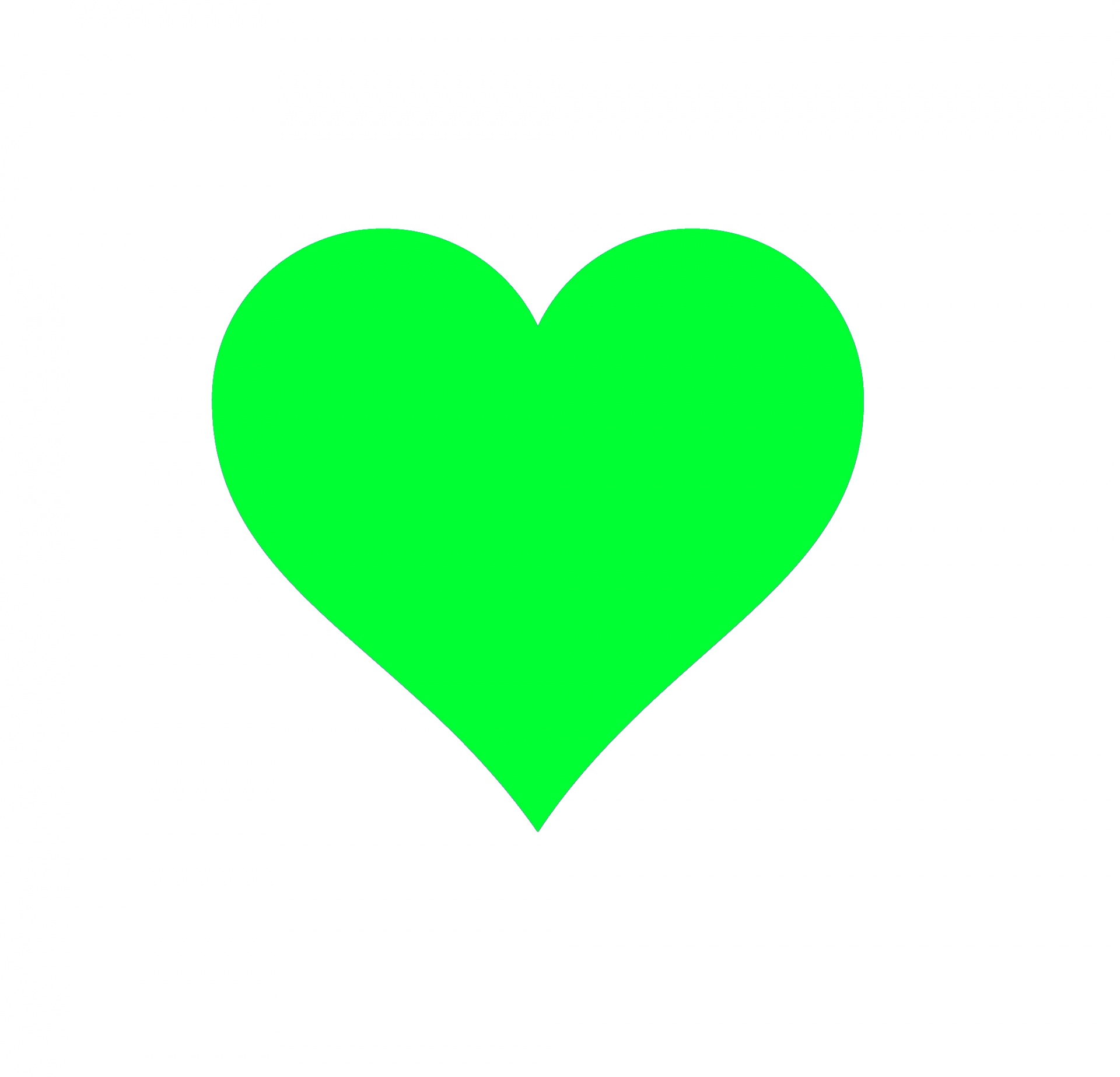 Green Heart Free Stock Photo Public Domain Pictures