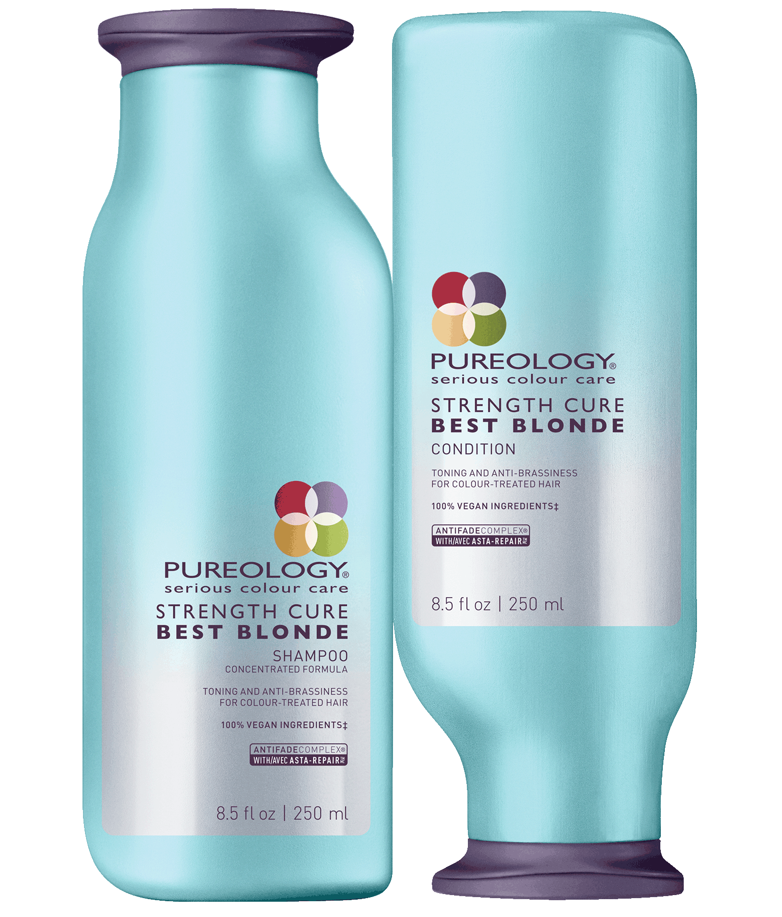Strength Cure Best Blonde Shampoo + Conditioner for Blondes Pureology