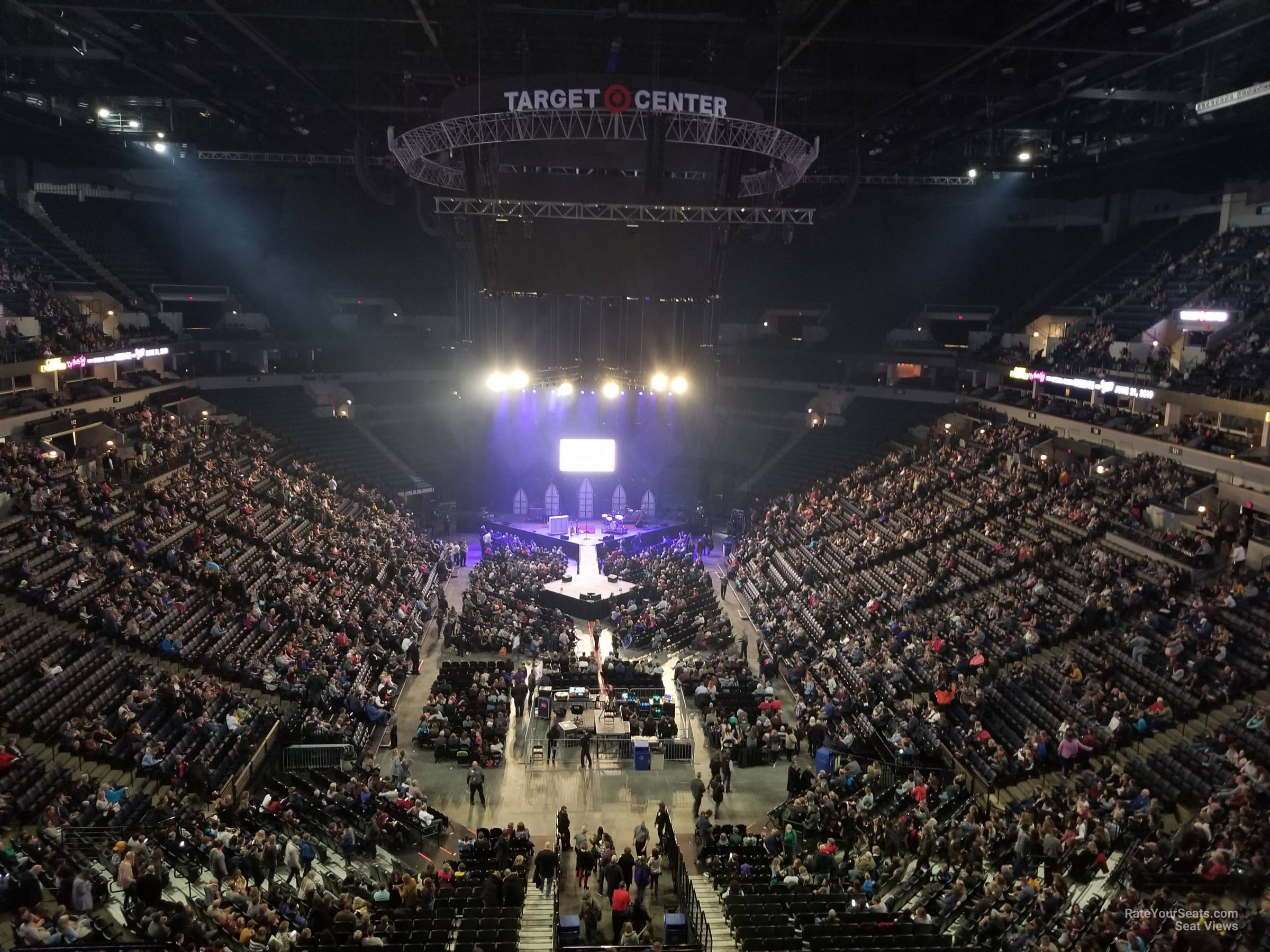 Target Center Section 201 Concert Seating