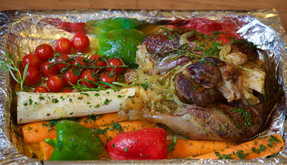 pierna de cordero asada al pimenton