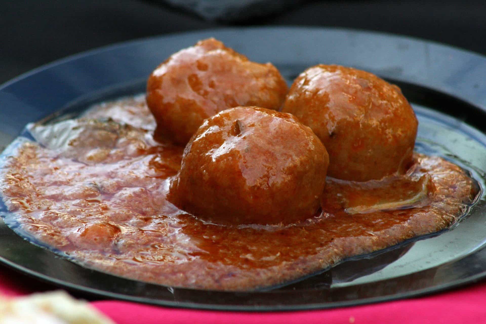 albondigas en salsa