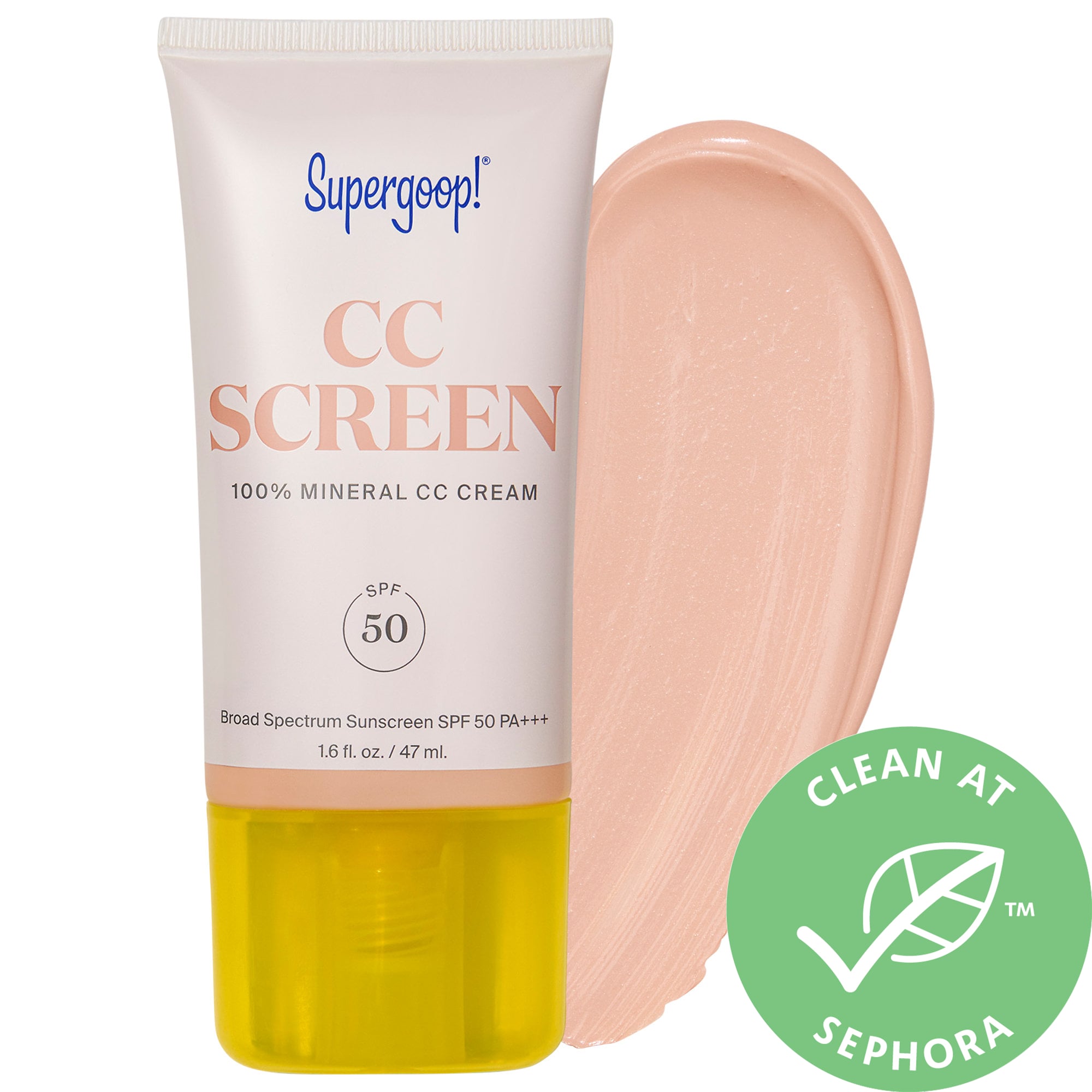 Supergoop! + CC Screen 100 Mineral CC Cream SPF 50 PA++++