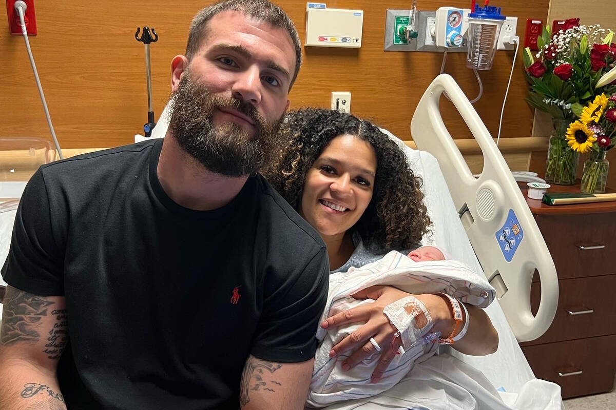 Caleb Plant, wife Jordan daughter amid prep for comeback fight